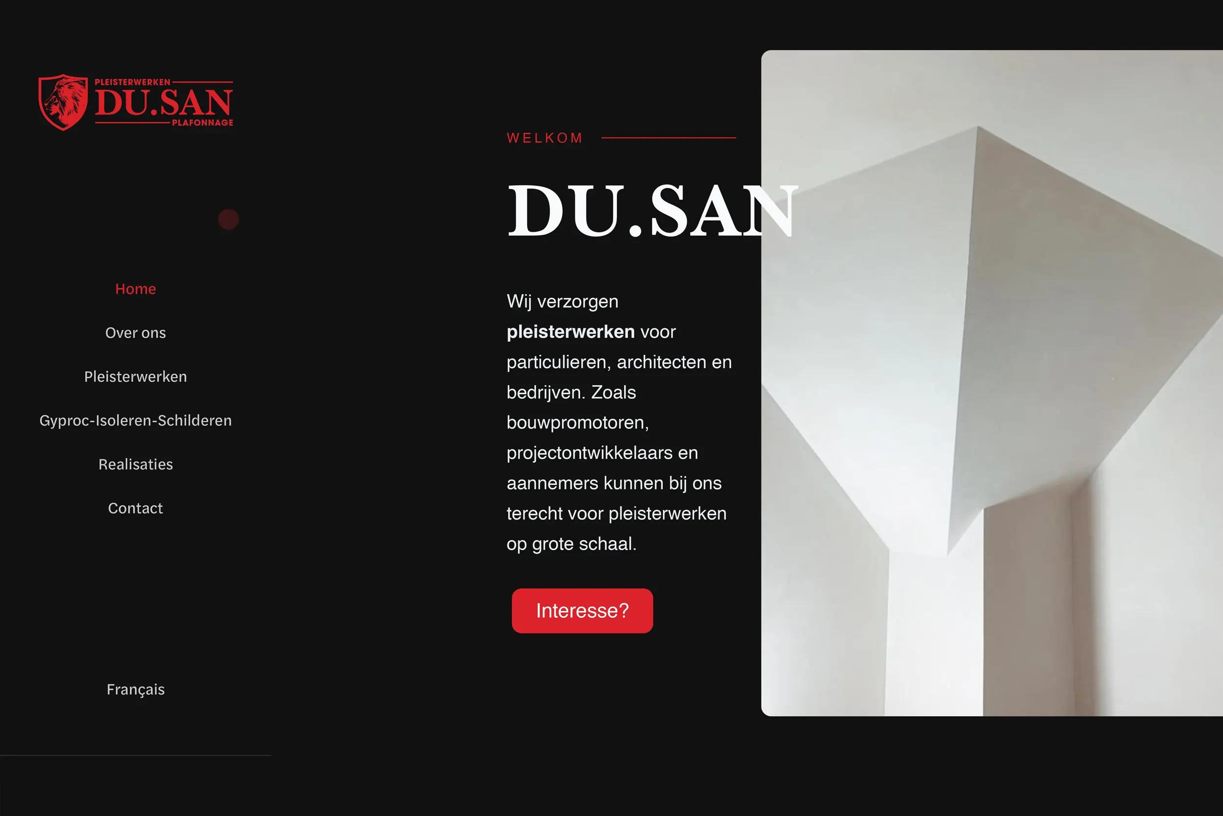 Webdesign project — Du.San